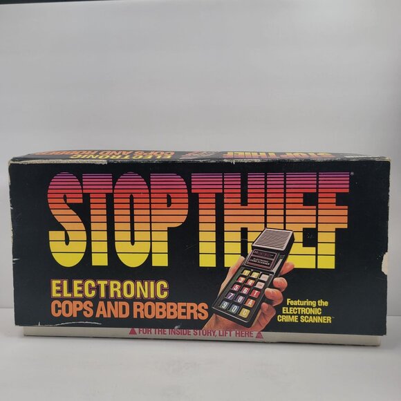 Parker Brothers Other - VTG 1979 Parker Brothers Stop Thief Electronic Cop And Robbers Board Game Works